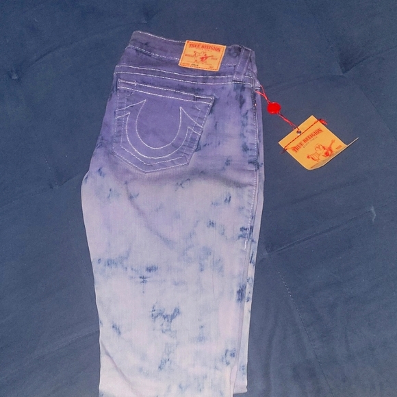 COPY - True Religion Tye Dye Stella Jeans - Picture 1 of 4